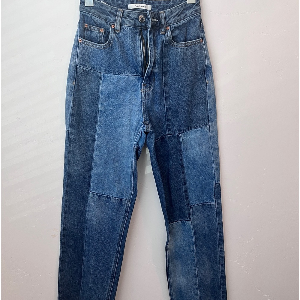 Patched Jeans